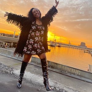 Vintage Dior slip mini dress